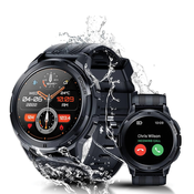 Oukitel BT10 Smart Watch Sport Rugged 410mAh/Heart rate/SpO2/Accelerometer/Crni