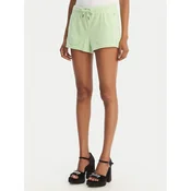 Juicy Couture Športne kratke hlače Tamia JCWHS126305 Zelena Regular Fit