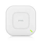 ZyXEL WAX610D, Single Pack 802.11ax 2x2 Dual Optimized Antenna exclude Power Adaptor-1 year NCC Pro Pack license bundled, Multigig Port, EU and UK, Unified AP, ROHS (WAX610D-EU0101F)