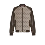 GUESS Prehodna jakna pesek/temno rjava