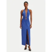 Bardot Cocktail obleka Alma Plunging 59914DB Modra Regular Fit