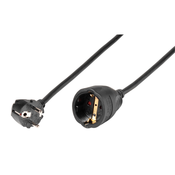 VIVANCO Schuko-Verlängerung črna 5m 37325 SKV 5B-N Schukostecker auf Schukokupplung