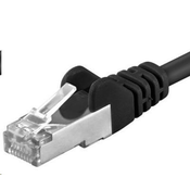 PREMIUMCORD Povezovalni kabel CAT6a S-FTP, RJ45-RJ45, AWG 26/7 5m črn