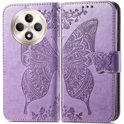 GS Ovitek za Oppo Reno 12FS/12F, metulj, vijoličen