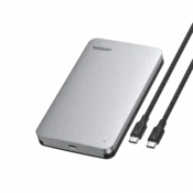 2.5 SATA ohišje za disk srebrn - box