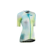 Kolesarska majica NORTHWAVE Blade Woman Jersey, kratki rokav, zelena, S