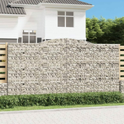 Lucne gabionske košare 3 kom 400x50x200/220cm pocincano željezo