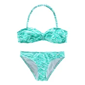 VENICE BEACH Bikini turkizna/bela