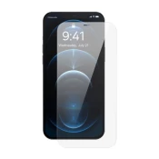 BASEUS Tvrdo steklo za iPhone 12 Pro Max z zaščito za zvočnik 0,4 mm KOMPLET