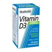 ZDRAVSTVENA POMOC Vitamind3 2000 iu / 120 tableta