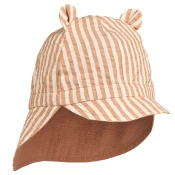 liewood klobuček gorm seersucker stripe tuscany rose/sandy