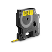 Dymo traka d1 standard 6mm crna/žuta ( DY72079 )