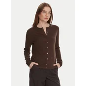 United Colors Of Benetton Pletena jopica 1002D5485 Rjava Regular Fit