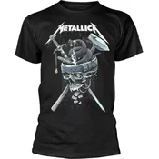 Metallica Majica History White Logo Unisex Black 2XL