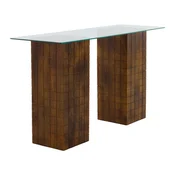 Pisalna miza iz masivnega manga 48x140 cm Damen – Jotex