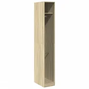 Vidaxl Garderobna omara sonoma hrast 30x50x200 cm inženirski les