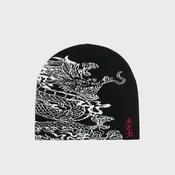 Cropp - Kapa beanie s printom - CRNO