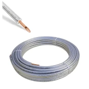 Tecnogas Izolirana bakrena cev 10 3/8 Cupex Gel Silver 1m