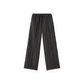 MANGO KIDS Hlače TRONCO temno rjava