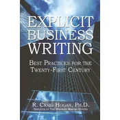 Explicit Business Writing: Best Practices for the Twenty-First Century