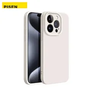 Pisen Maska za mobilni telefon iPhone 15 Pro, Bela
