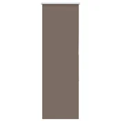 Vidaxl Zatemnitvena rolo senčila kavne barve 50x130 cm, širina blaga 45,7 cm, poliester