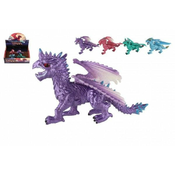 Teddies Figurica zmaja iz plastike 10cm 4 vrste
