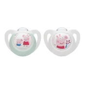 Nuk Varalica S1 Peppa 175333, 0-6 meseci, 2 komada
