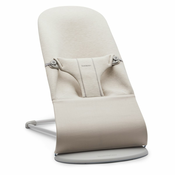 BABYBJORN ljuljačka Bliss Jersy + Googly Eyes light beige