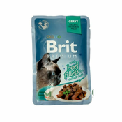 Brit Premium, Cat Delicate Fillets u umaku s govedinom, vrećica 85 g