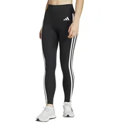 ADIDAS PERFORMANCE Sportske hlace Optime Essentials crna / bijela