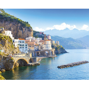 Komplet za slikanje po brojevima Grafix - Amalfi Coast