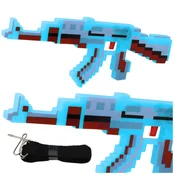 Puška za igru PIXEL sa zvucnim i svjetlosnim efektima 39cm - zelena