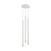 Luster na sajli STALACTITE LASER 3xG9/3W/230V bijela