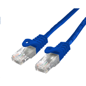 C-TECH Kabel patchcord Cat6, UTP, plavi, 5m