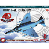3D sestavljanka Vojaška letala F-4E Phantom