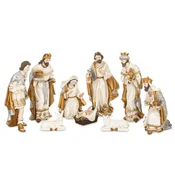 Plastične božične jaslice Celotna velikost: 26x60x28 cm