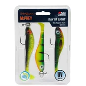 Abu Garcia McPrey 10gr Rigged 3-Pack Ray of Light
