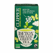 CLIPPER Zeleni caj Detox, (5021991941368)