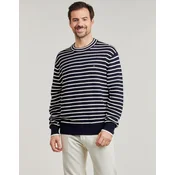 Tommy Hilfiger Pulover Breton MW0MW38944 Mornarsko modra Regular Fit