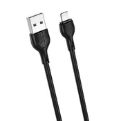 Xo Nb200 Lightning Cable 2.1A 2 Meter Black