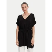 Liu Jo Beachwear Obleka za na plažo VA5164 JS360 Črna Relaxed Fit