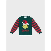 Sinsay - Božicni džemper Grinch - plavozeleno