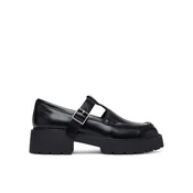 Calvin Klein Čevlji brez vezalk Chunky Loafer Tbar Pol Lth HW0HW03046 Črna