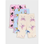 Sinsay - Komplet od 3 para helanki Disney - pastelno roze