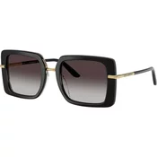Dolce&Gabbana Ženske naocare za sunce, Cetvrtaste, Crne