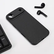 Maska za iPhone 17 Air 66 Carbon fiber crna