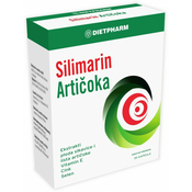 DietPharm Silimarin Artičoka, 30 kapsul