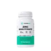 Vitamin360 - Cinkov bisglicinat 50 mg, 30 rastlinskih kapsul