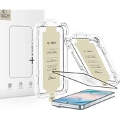 Zaštitno staklo TECH-PROTECT QUICK SET AR+ antirefleksno kaljeno staklo za Galaxy S26 crno (5906302390847)
